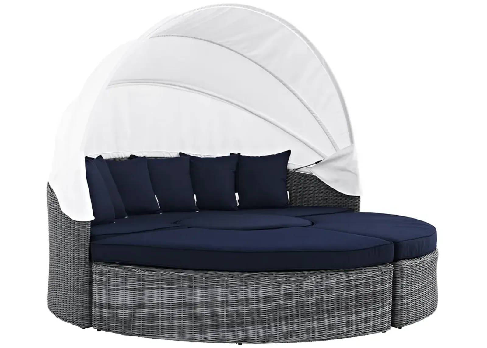 Summon Canopy Outdoor Patio Sunbrella® Daybed