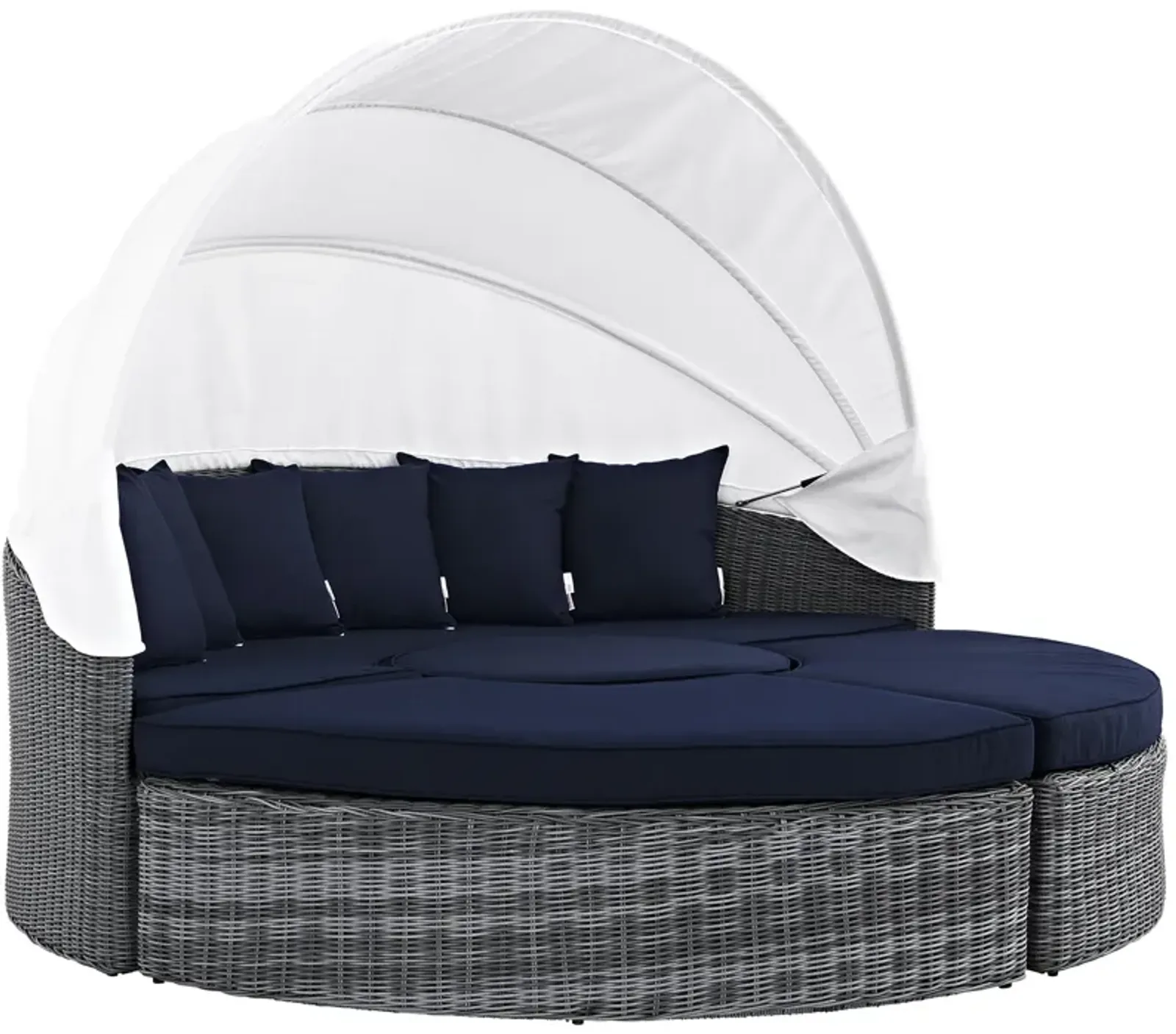 Summon Canopy Outdoor Patio Sunbrella® Daybed