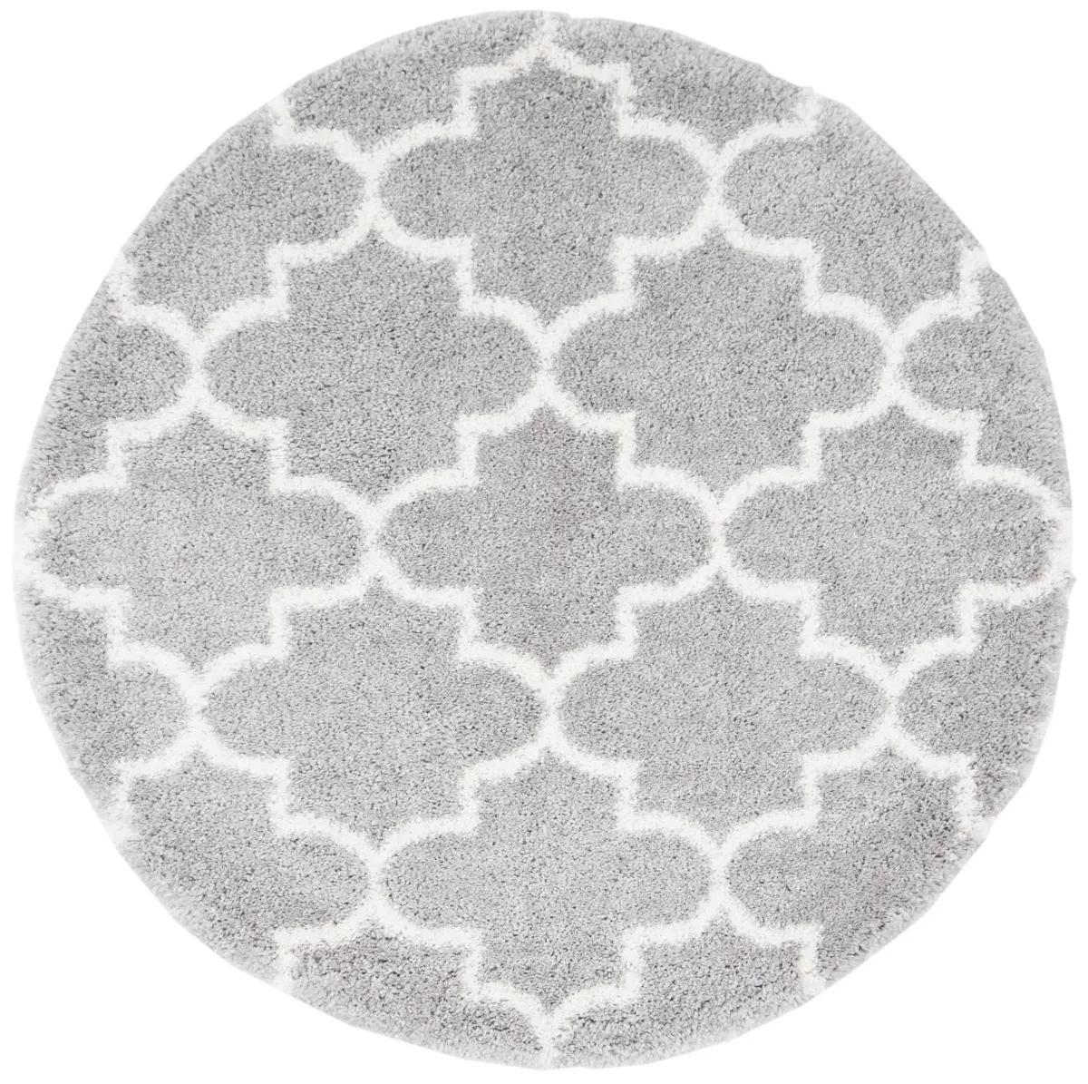 FONTANA SHAG Round Power Loomed 5'-3" X 5'-3" Round Rug