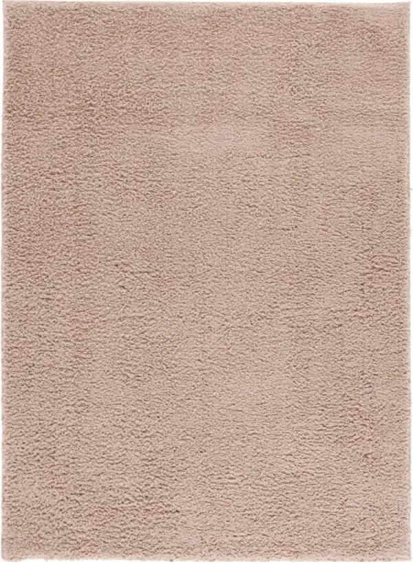 RUMI SHAG 120 BEIGE 8' x 10' Large Rectangle Rug