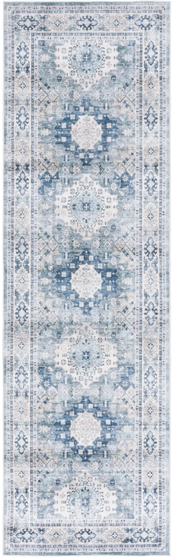 ARIZONA 512 SAGE  2'-6' x 8' Runner Rug