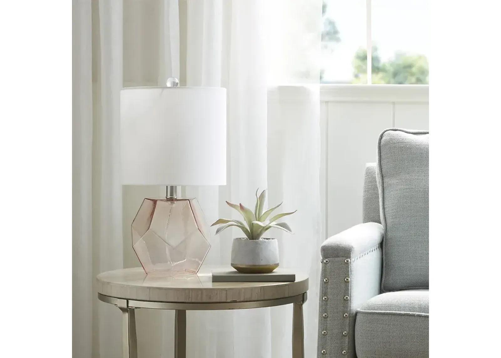 Bella Geometric Table Lamp