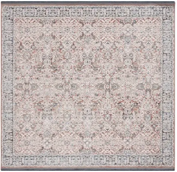 VIVALDI 562 Blue  6'-7' X 6'-7' Square Square Rug