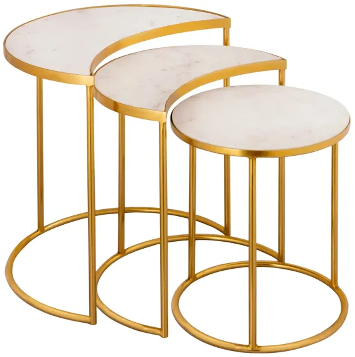 Crescent Nesting Tables