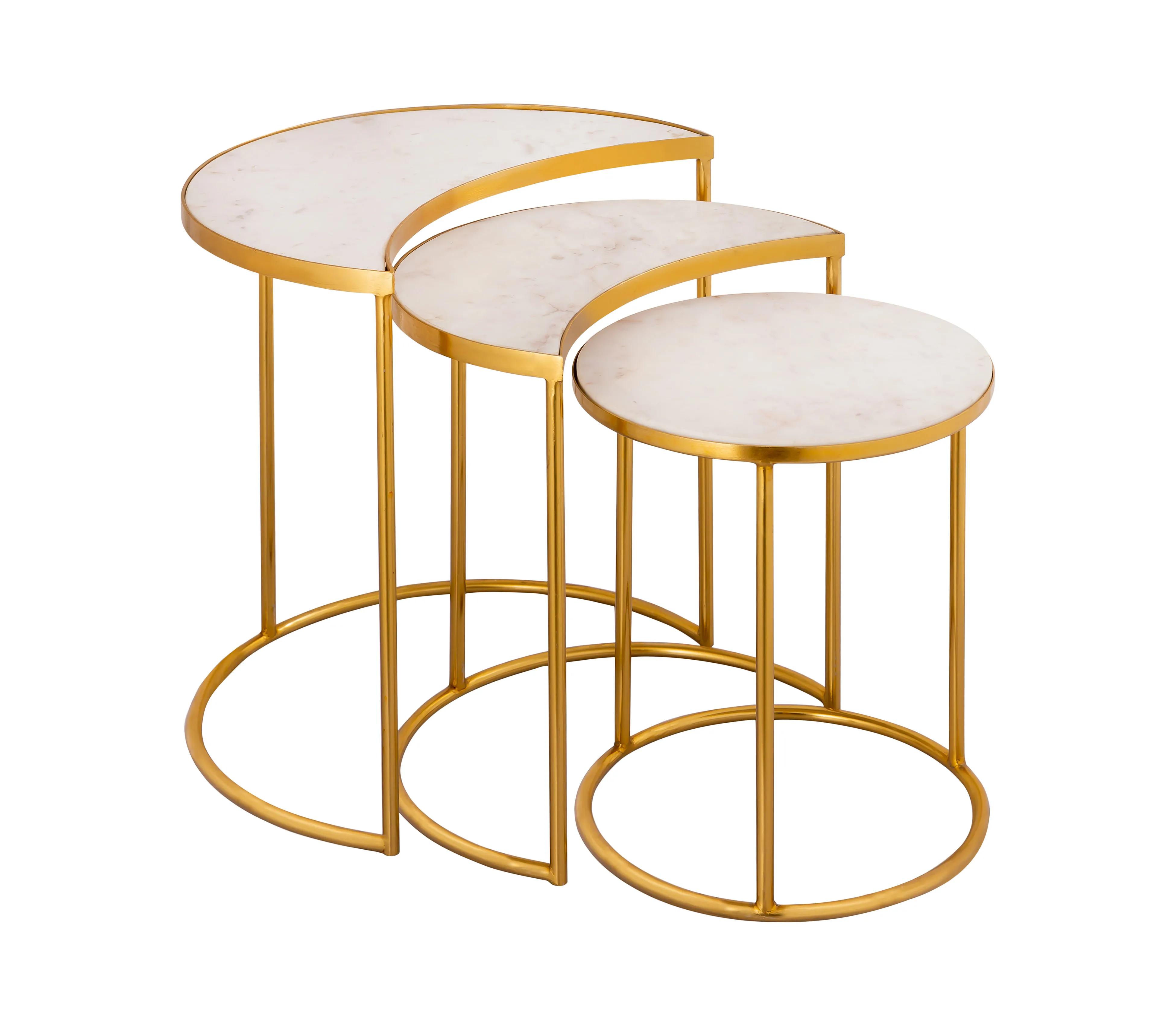 Crescent Nesting Tables