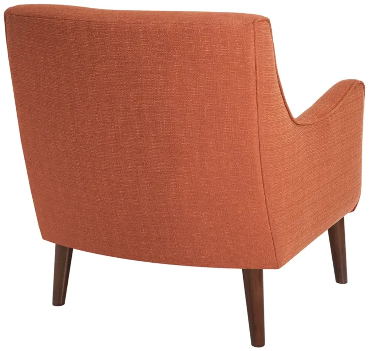 Madison Park Oxford Burnt Orange Mid-Century Accent Chair