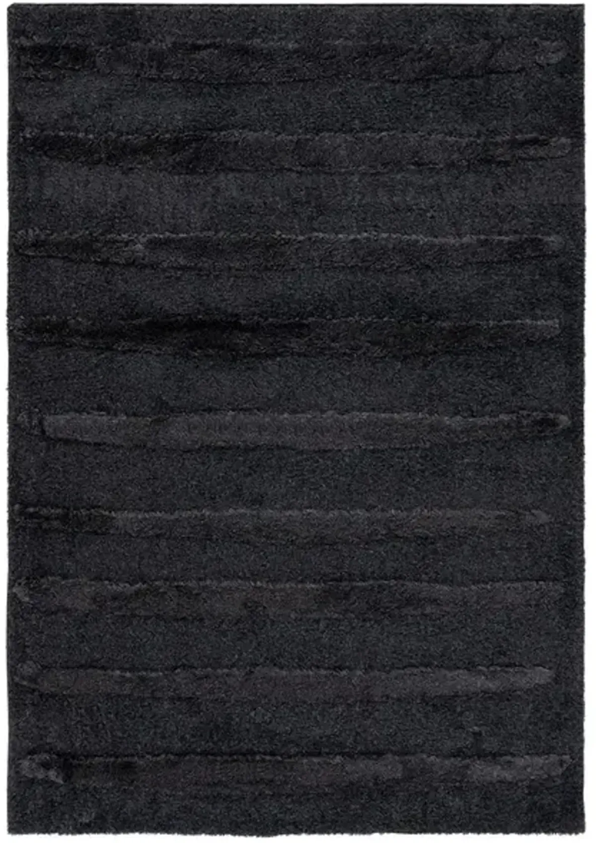 HI-LO SHAG 202 Grey  8' X 10' Large Rectangle Rug