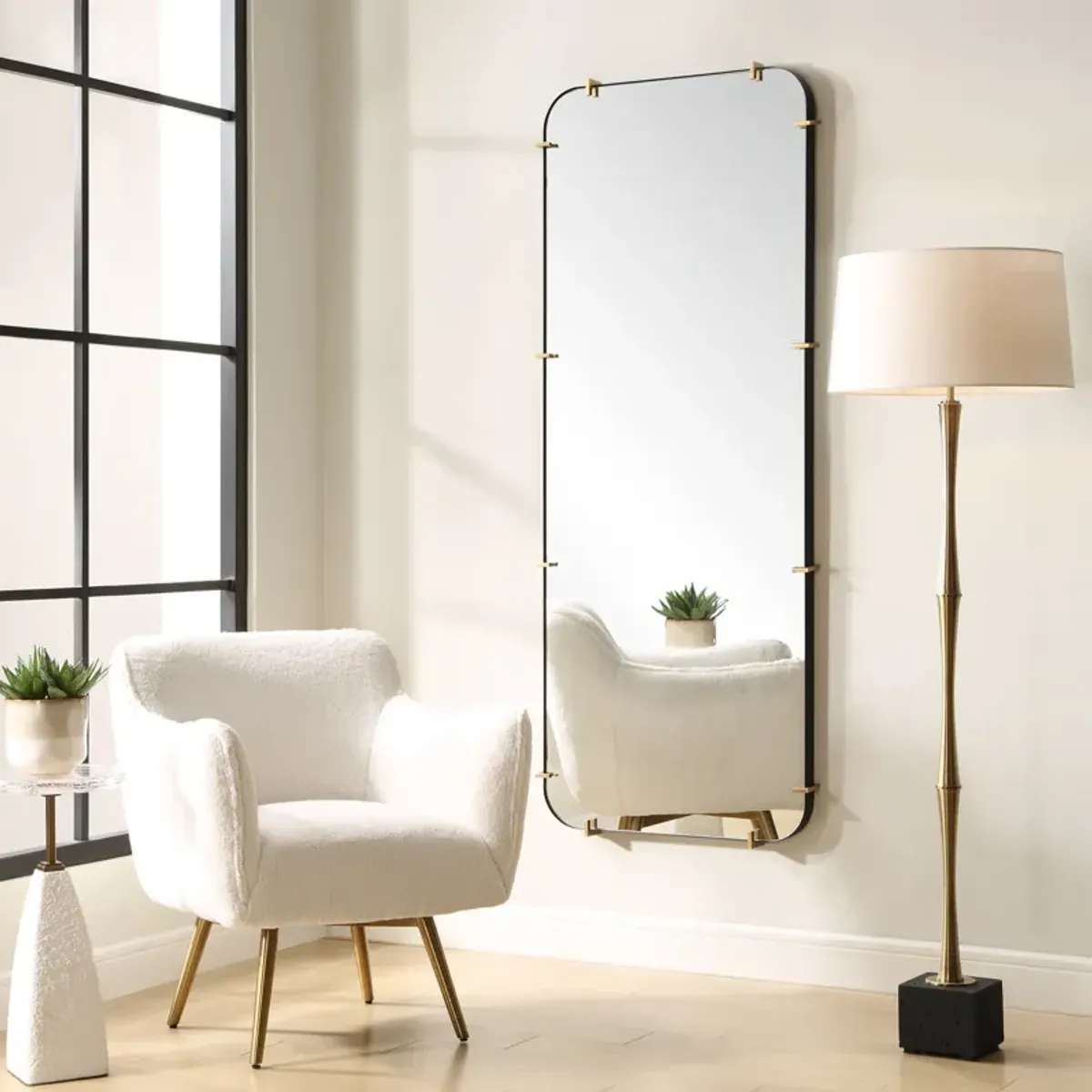 Pali Industrial Dressing Mirror