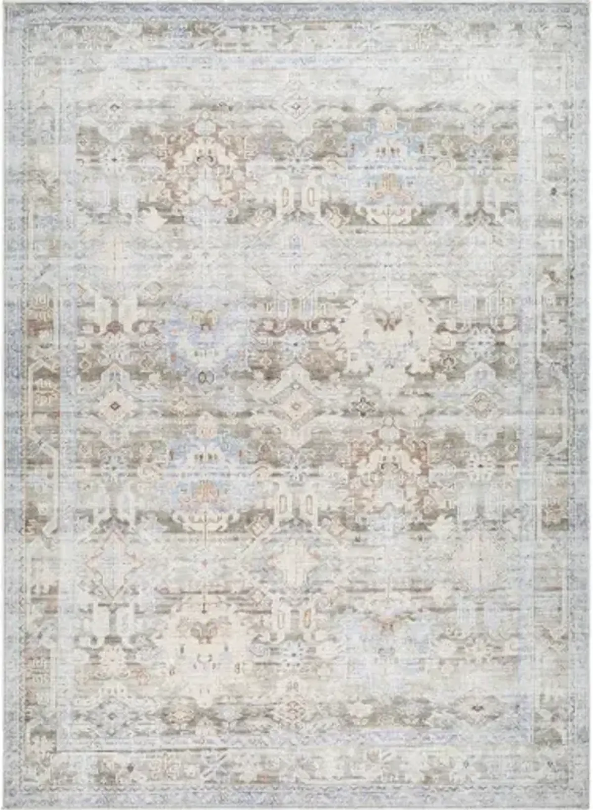 Marlon MLO-2312 2'7" x 7'3" Machine Woven Rug