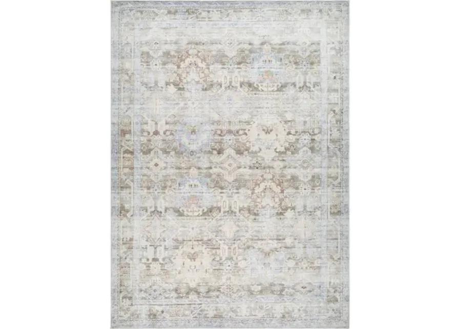 Marlon MLO-2312 2'7" x 7'3" Machine Woven Rug