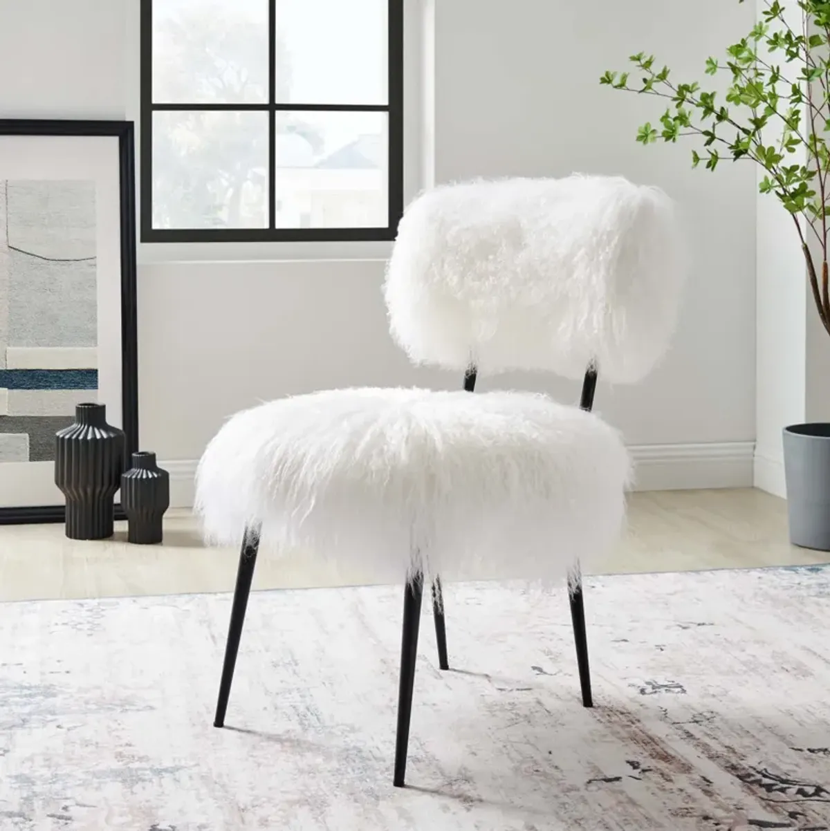 Skylar Sheepskin Chair