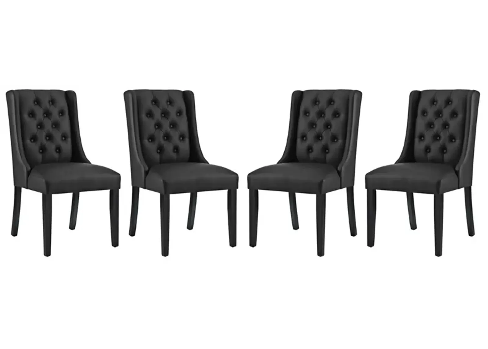 Baronet Dining Chair Vinyl Set of 4