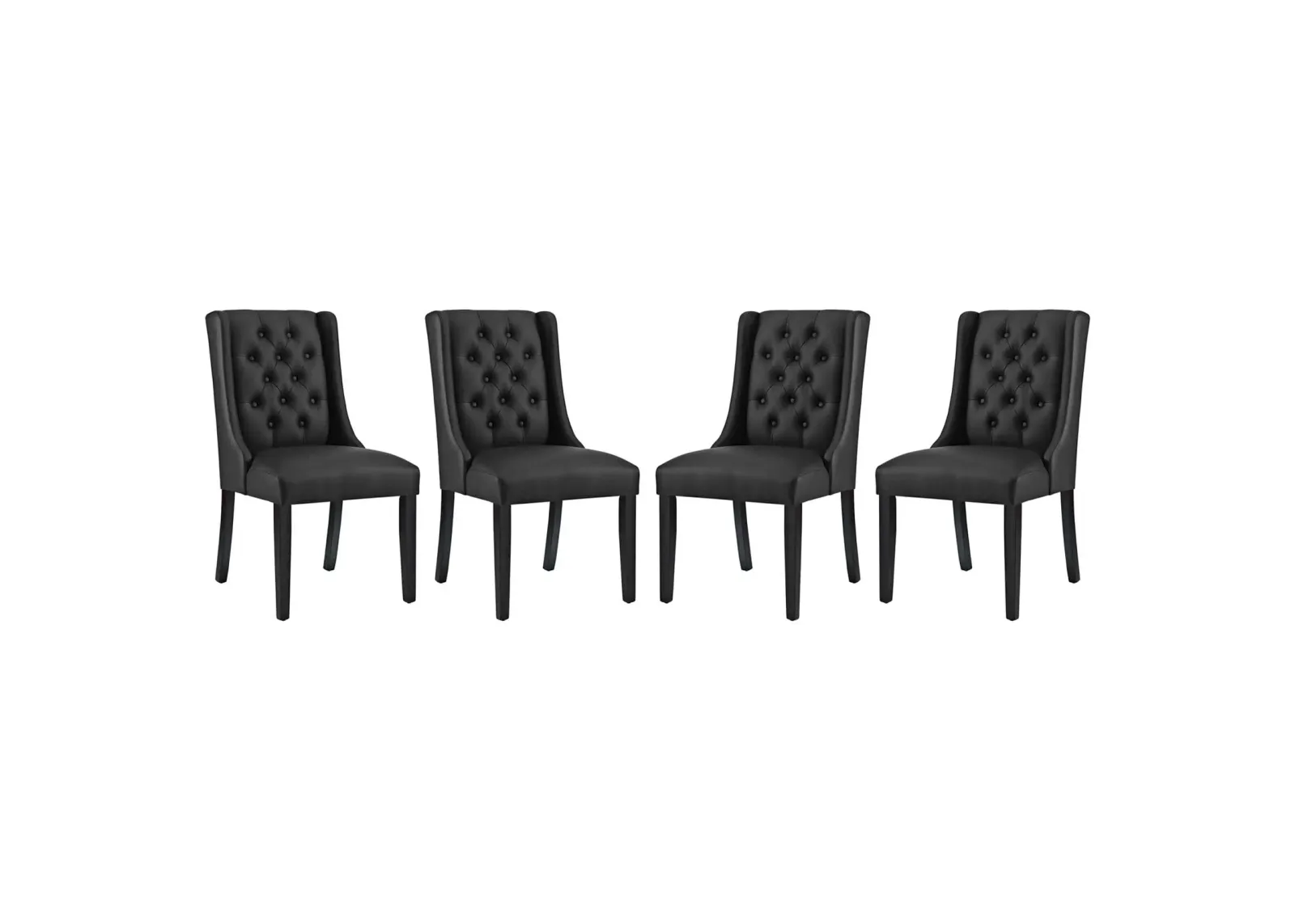 Baronet Dining Chair Vinyl Set of 4