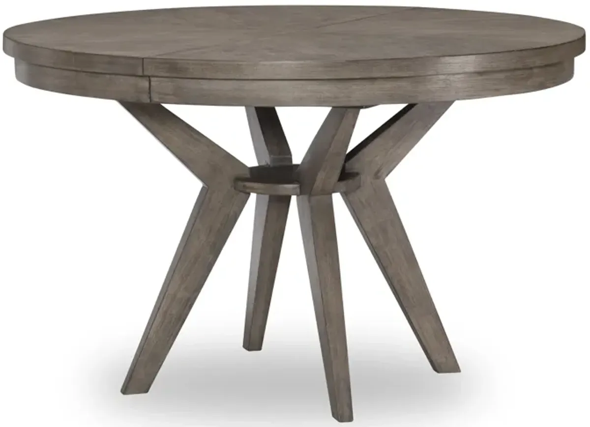 Greystone Round To Oval Pedestal Table