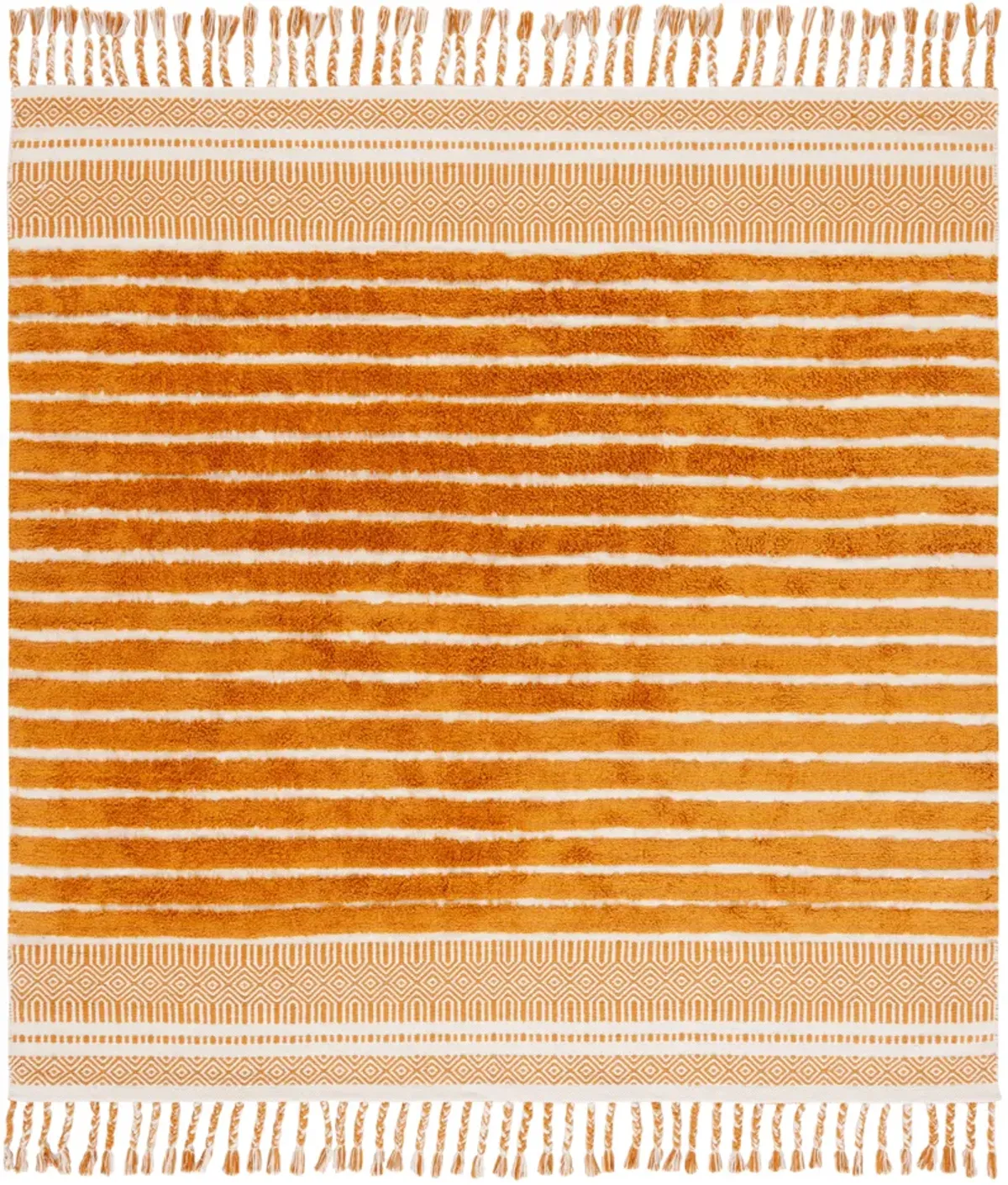 KILIM COLLECTION Hand Woven 6' x 6' Square area rug