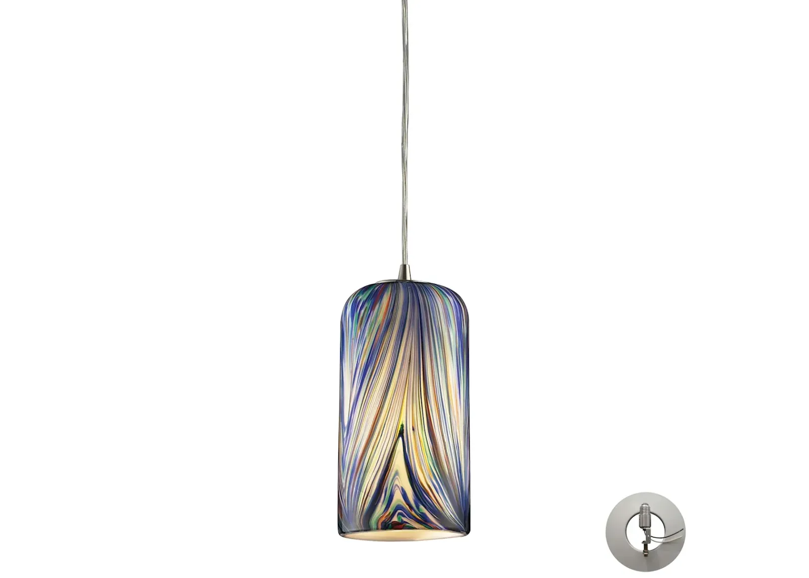 Molten Configurable Multi Pendant - Satin Nickel