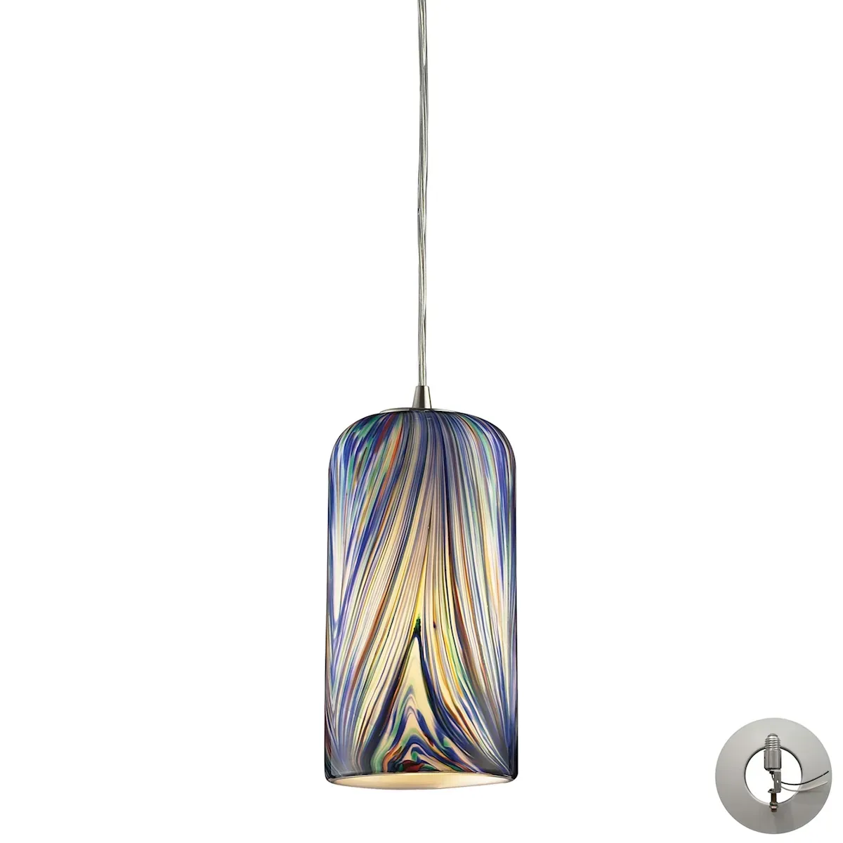 Molten Configurable Multi Pendant - Satin Nickel