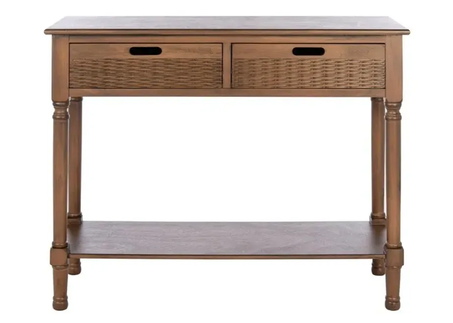 LANDERS 2 DRAWER CONSOLE