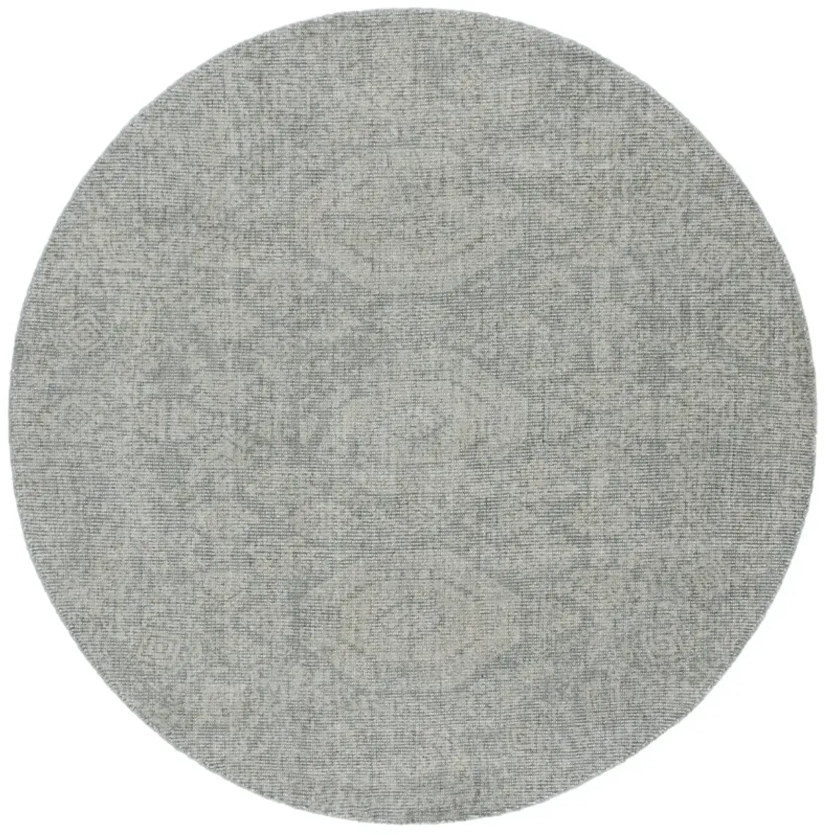 MAHARAJA Hand Loomed 6' x 6' Round area rug