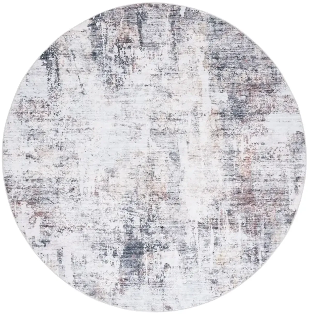 SANTA MONICA 318 BEIGE  6' x 6' Round Round Rug