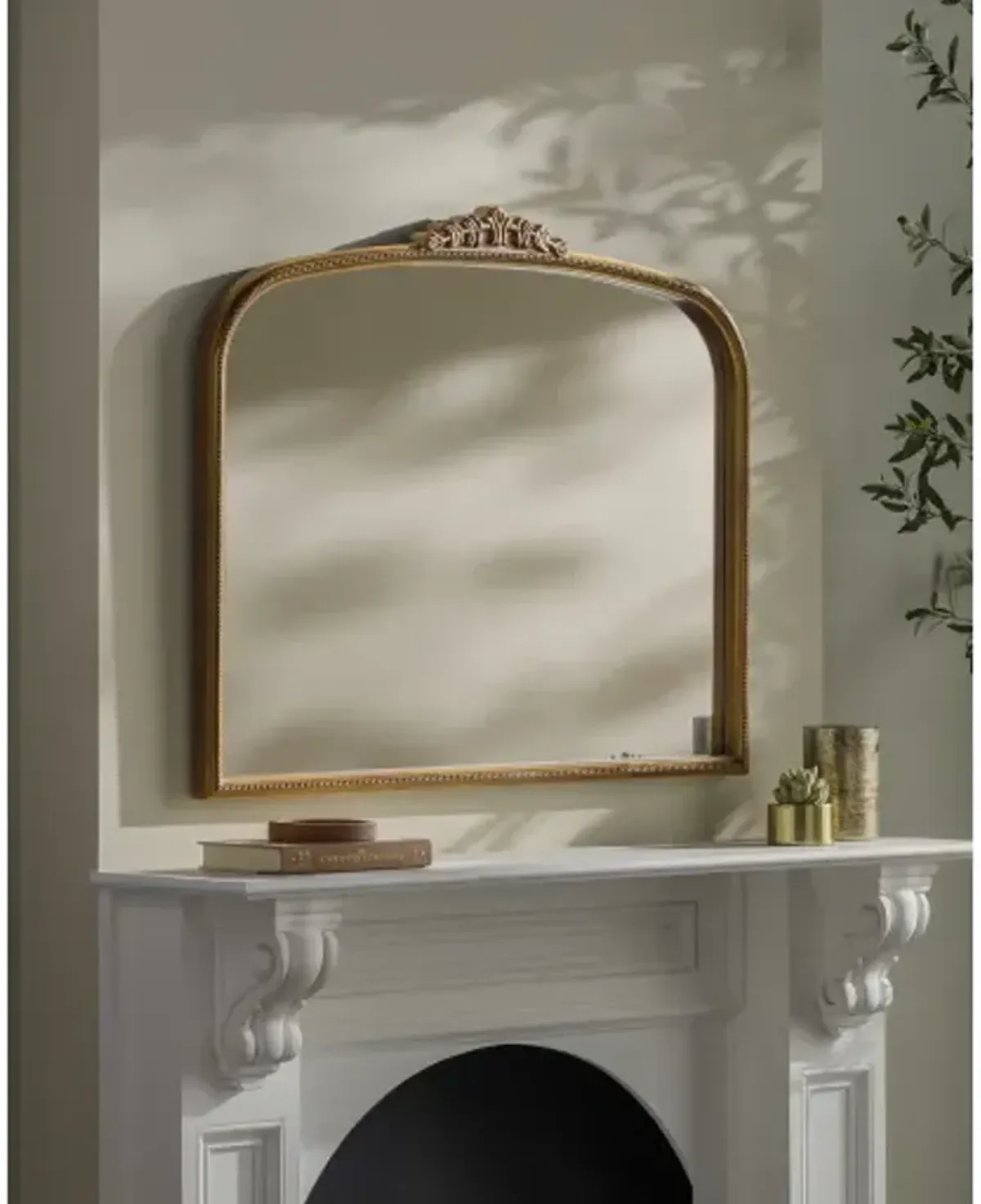 Arrendale NRE-003 29"H x 36"W x 2"D Mantel Mirror