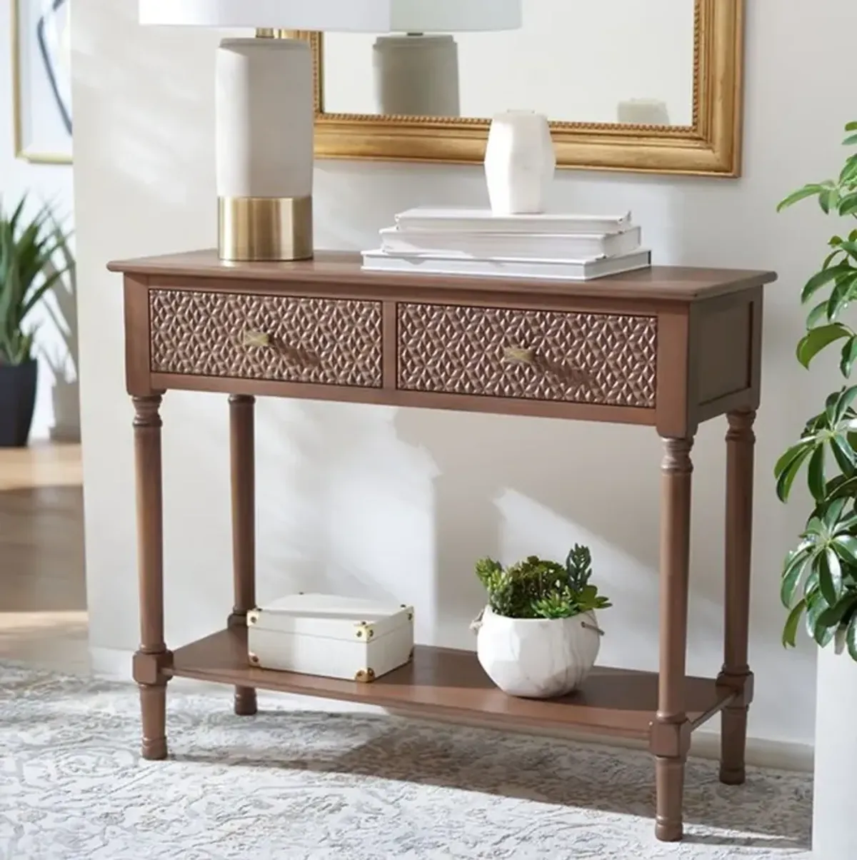 HALTON 2DRW CONSOLE TABLE