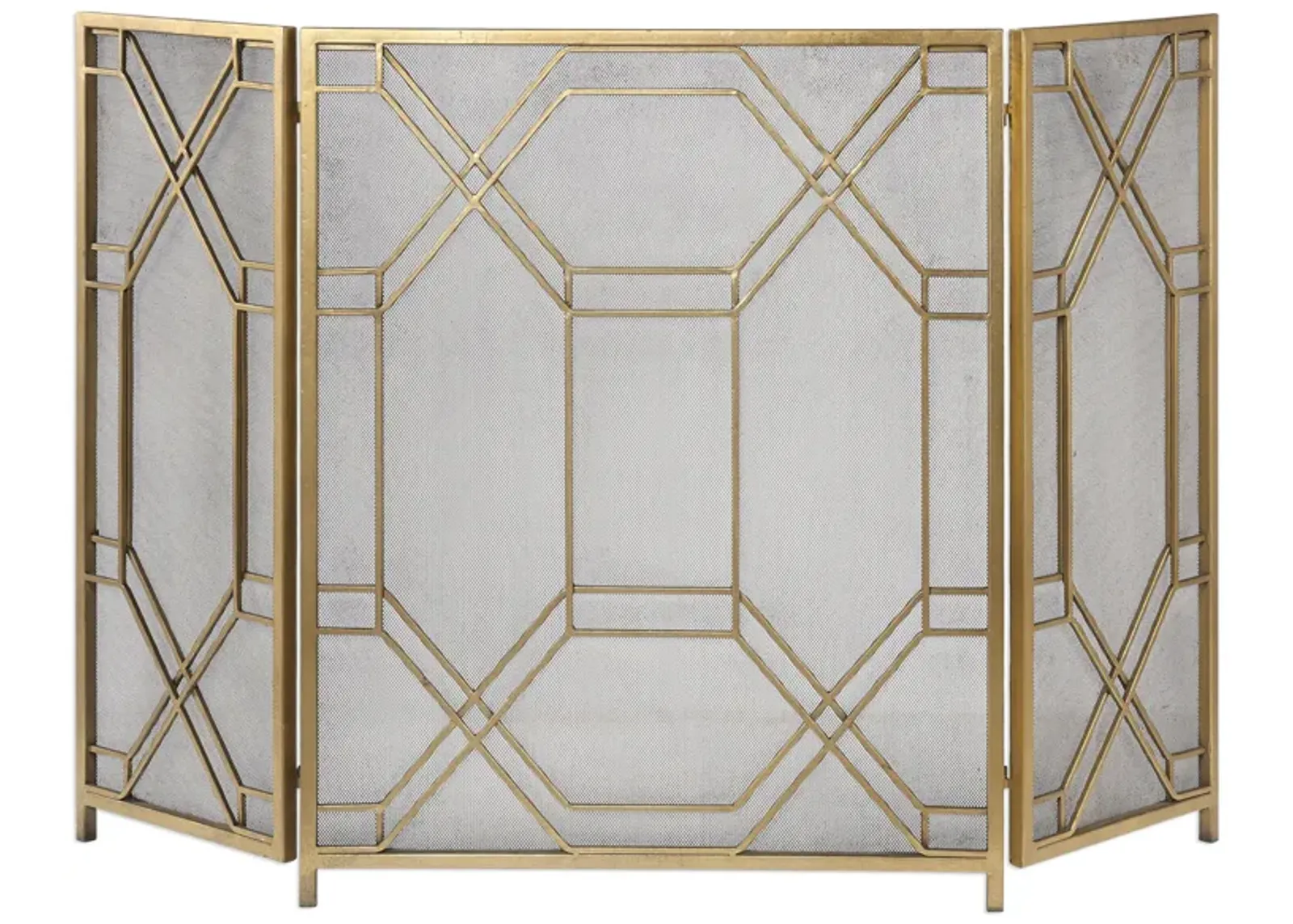 Rosen Gold Fireplace Screen