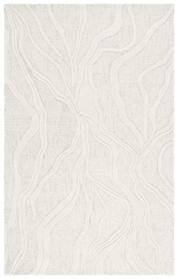 EBONY Hand Tufted 5' x 8' area rug
