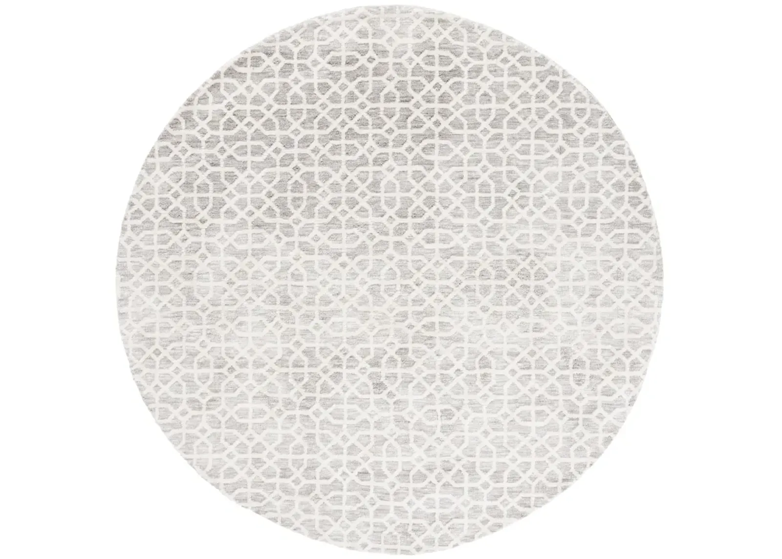 AUDREY 103 LIGHT GREY  6' x 6' Round Round Rug