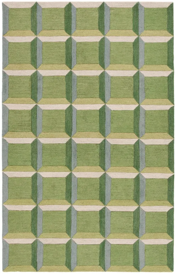 GENRE Hand Tufted 2'-3' x 5' area rug