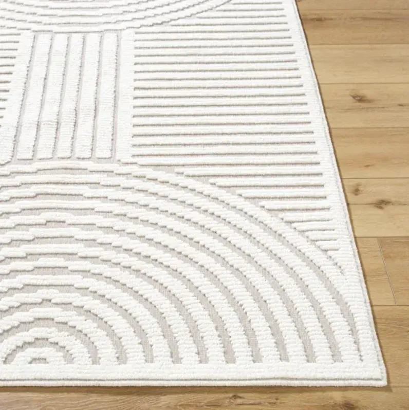 Lyna LYA-2353 3'3" x 5' Machine Woven Rug