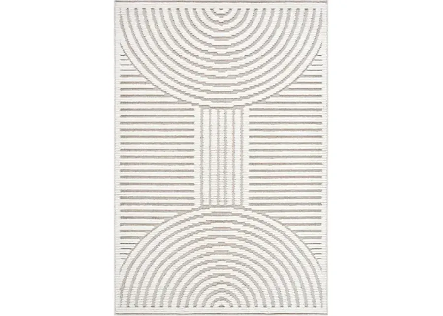 Lyna LYA-2353 3'3" x 5' Machine Woven Rug