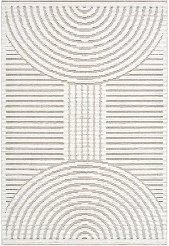 Lyna LYA-2353 3'3" x 5' Machine Woven Rug