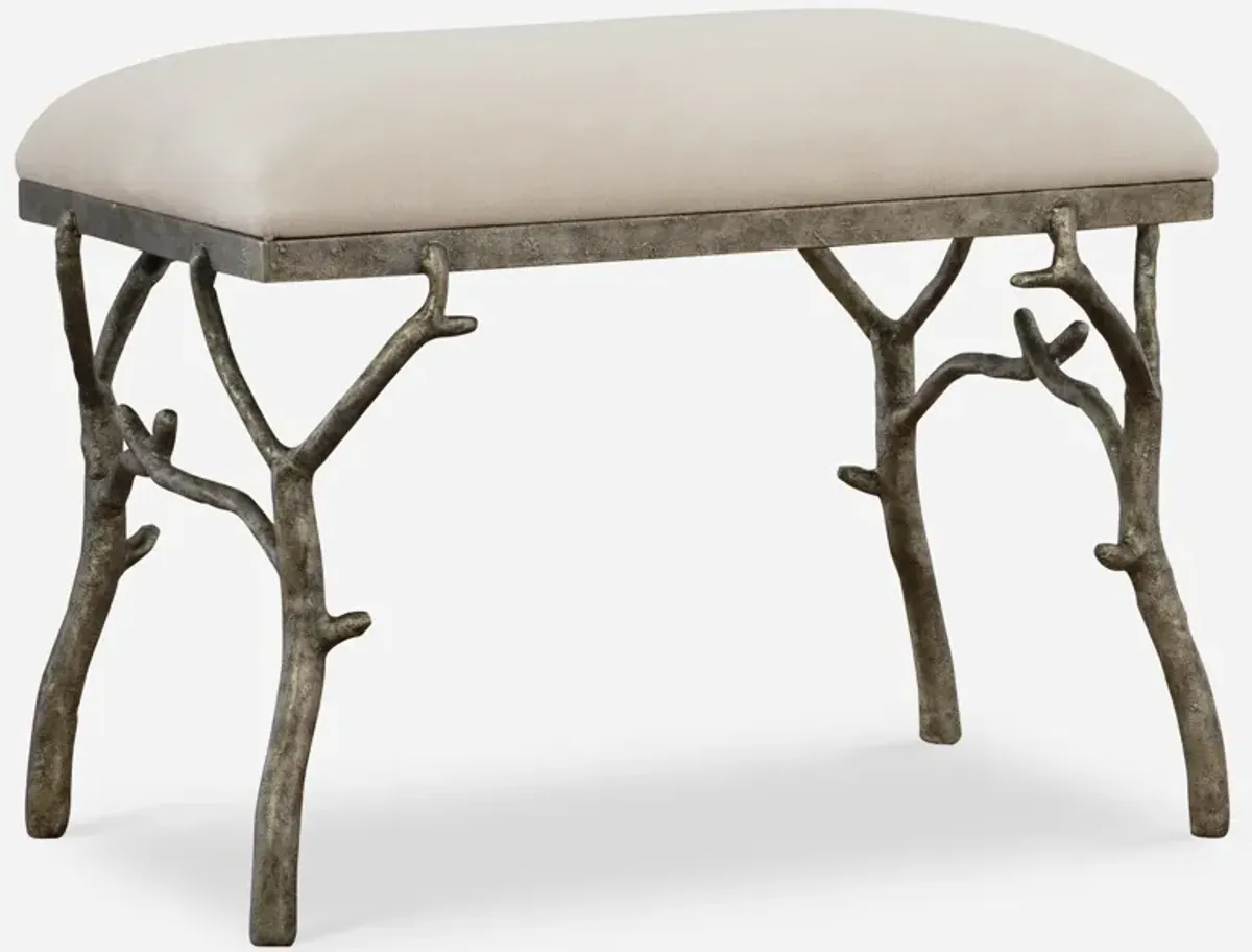 Lismore Small Fabric Bench