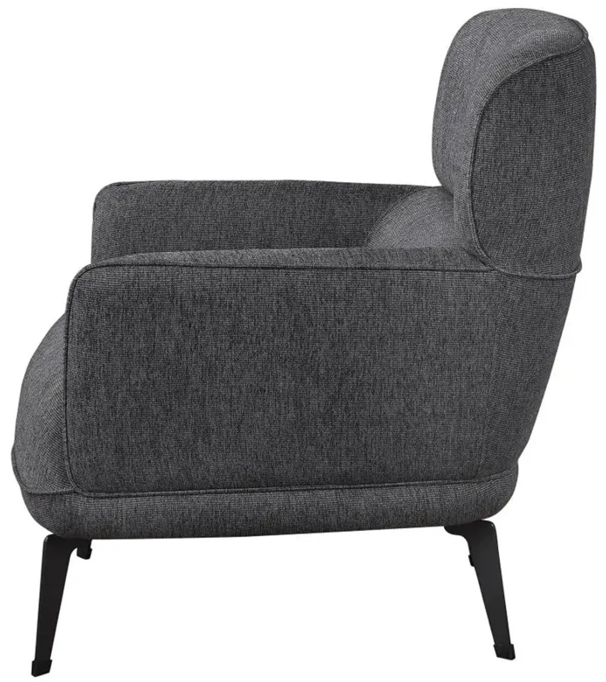 Andrea Heavy Duty High Back Accent Chair Grey