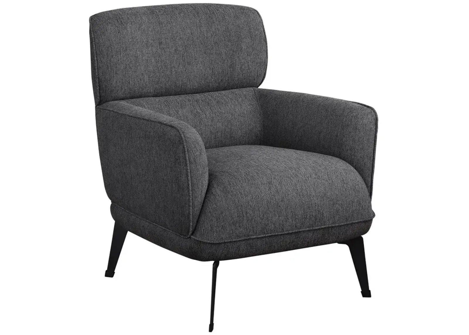 Andrea Heavy Duty High Back Accent Chair Grey