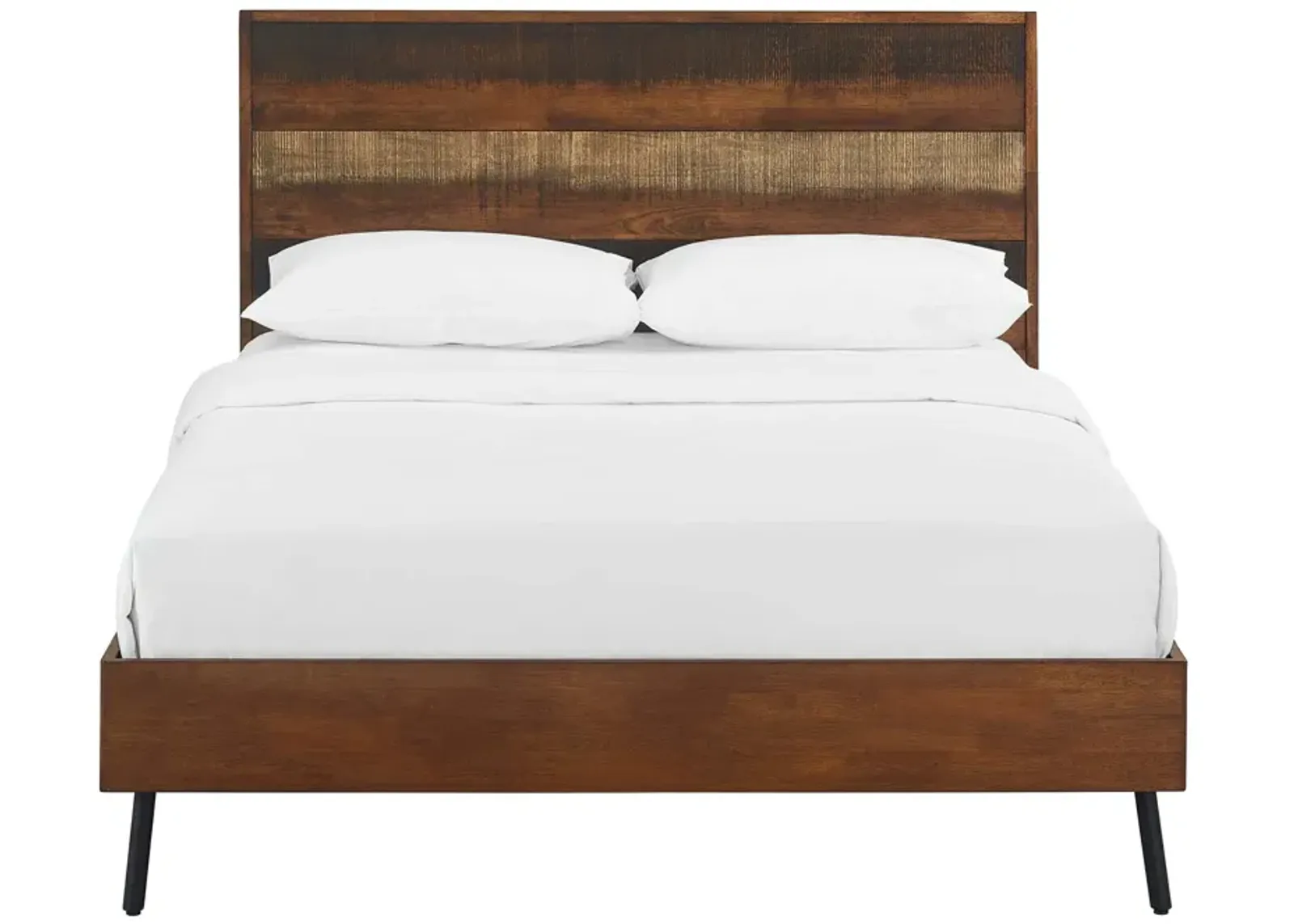 Arwen Queen Rustic Wood Bed