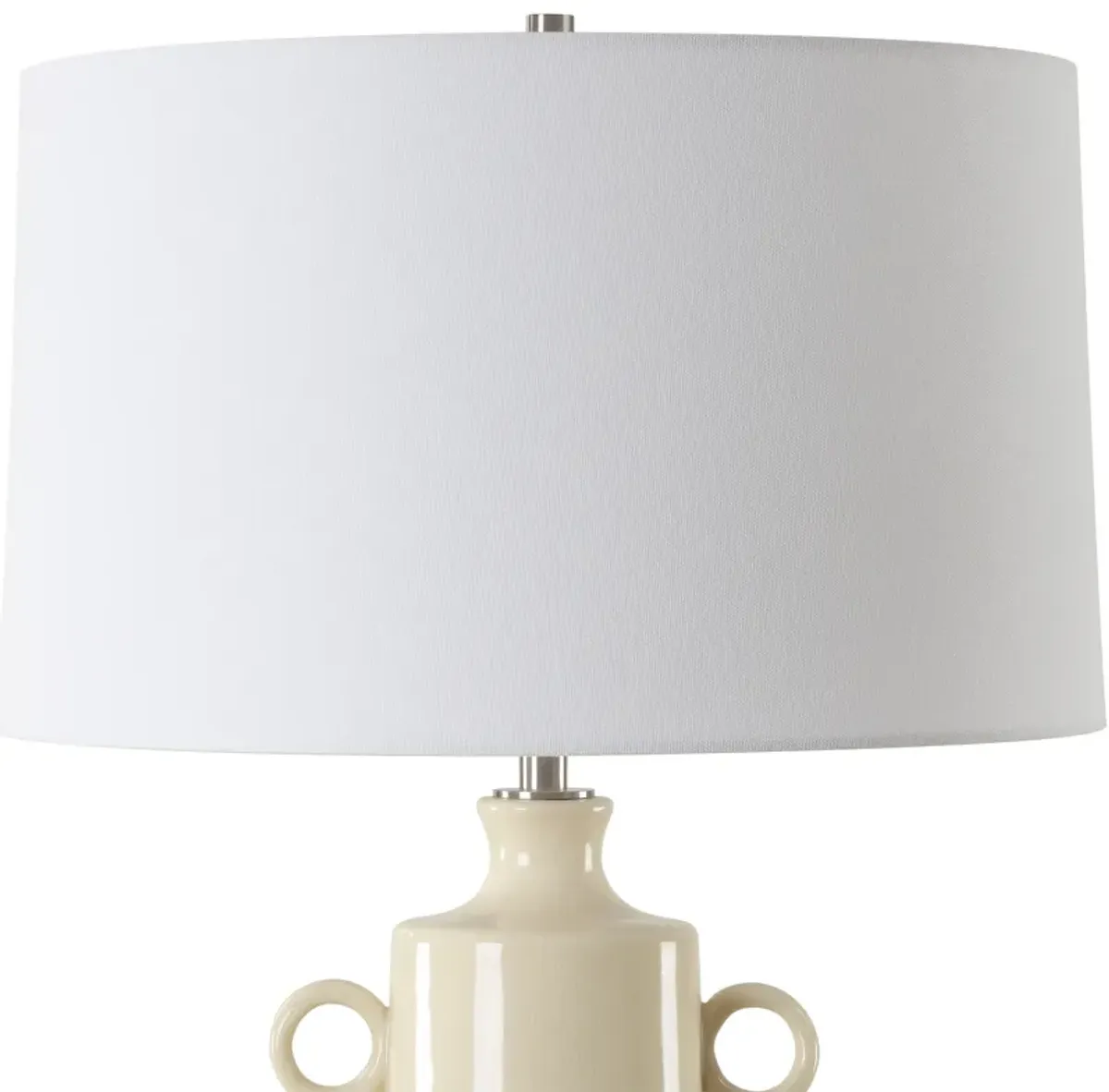 Florero Pale Yellow Table Lamp