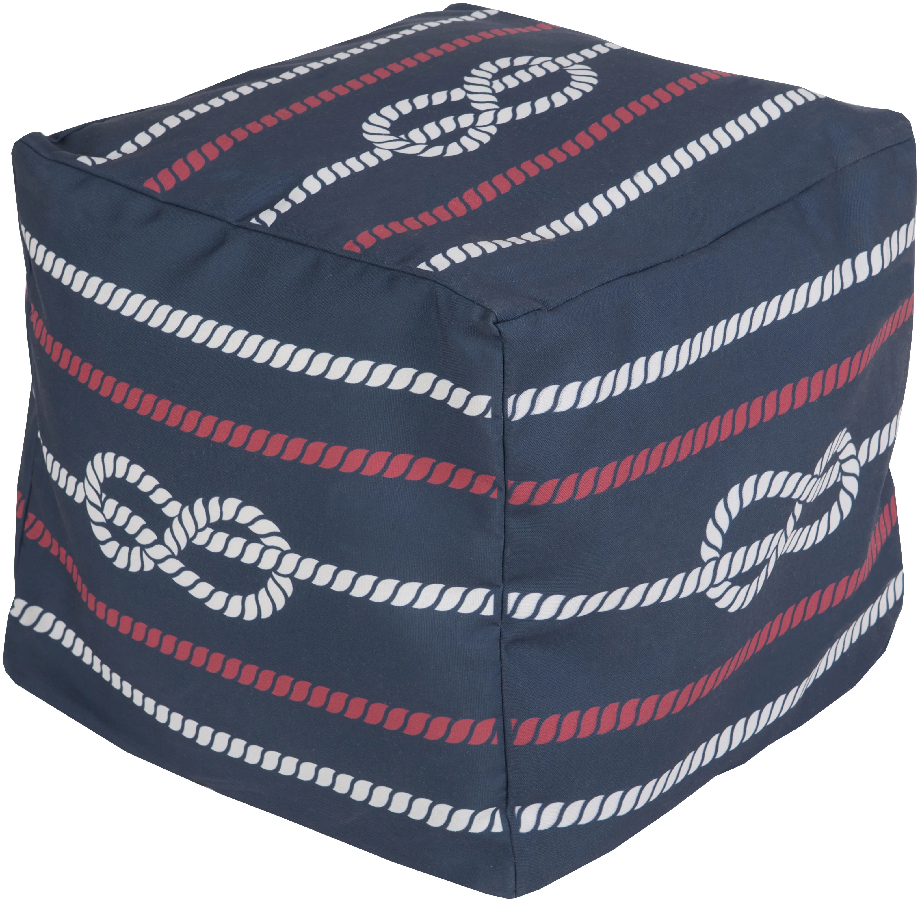 Rain POUF-273 18"H x 18"W x 18"D Pouf