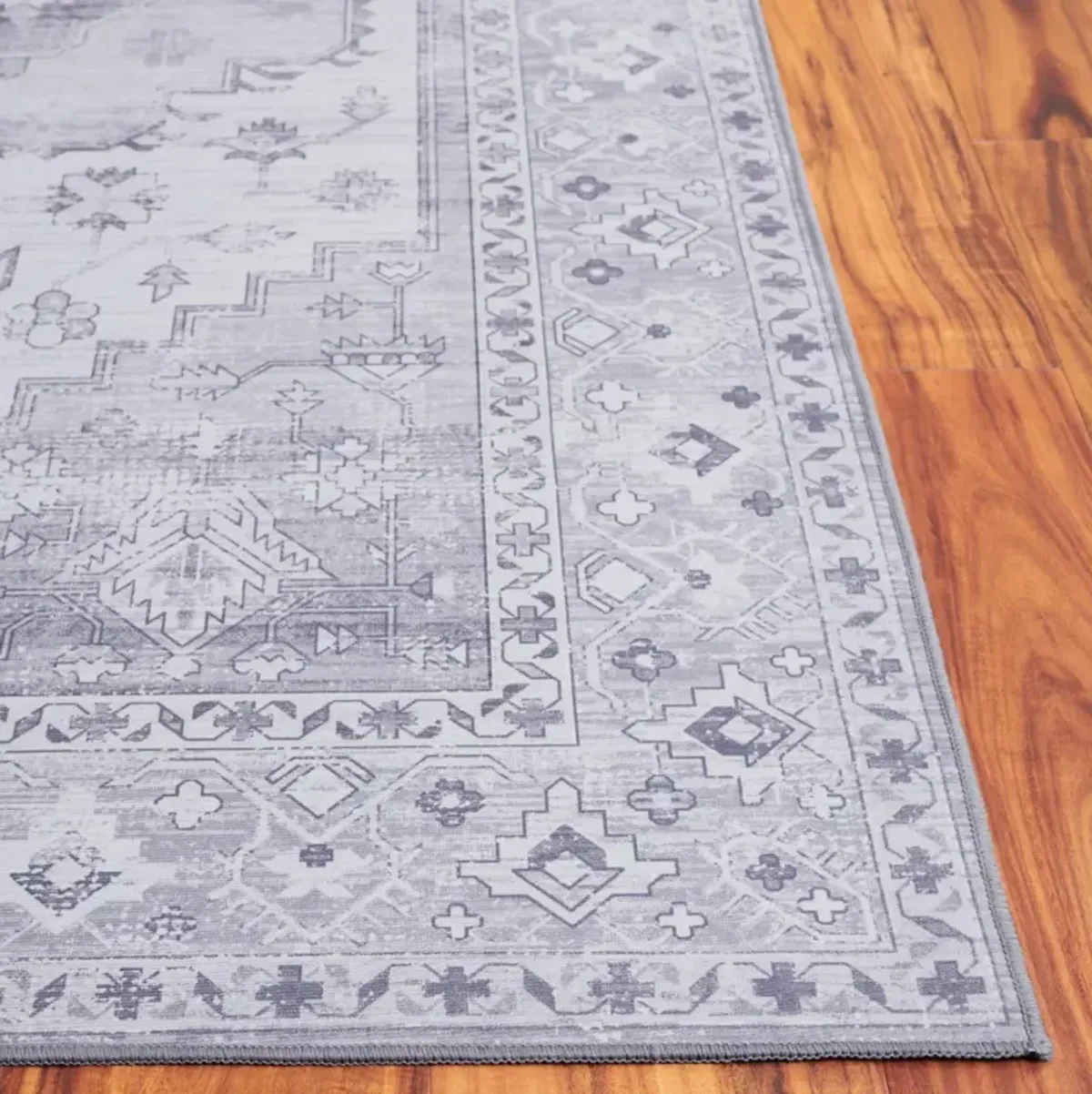 TUCSON 181 M/W S/R LIGHT GREY 2'-6' x 8' Runner Rug