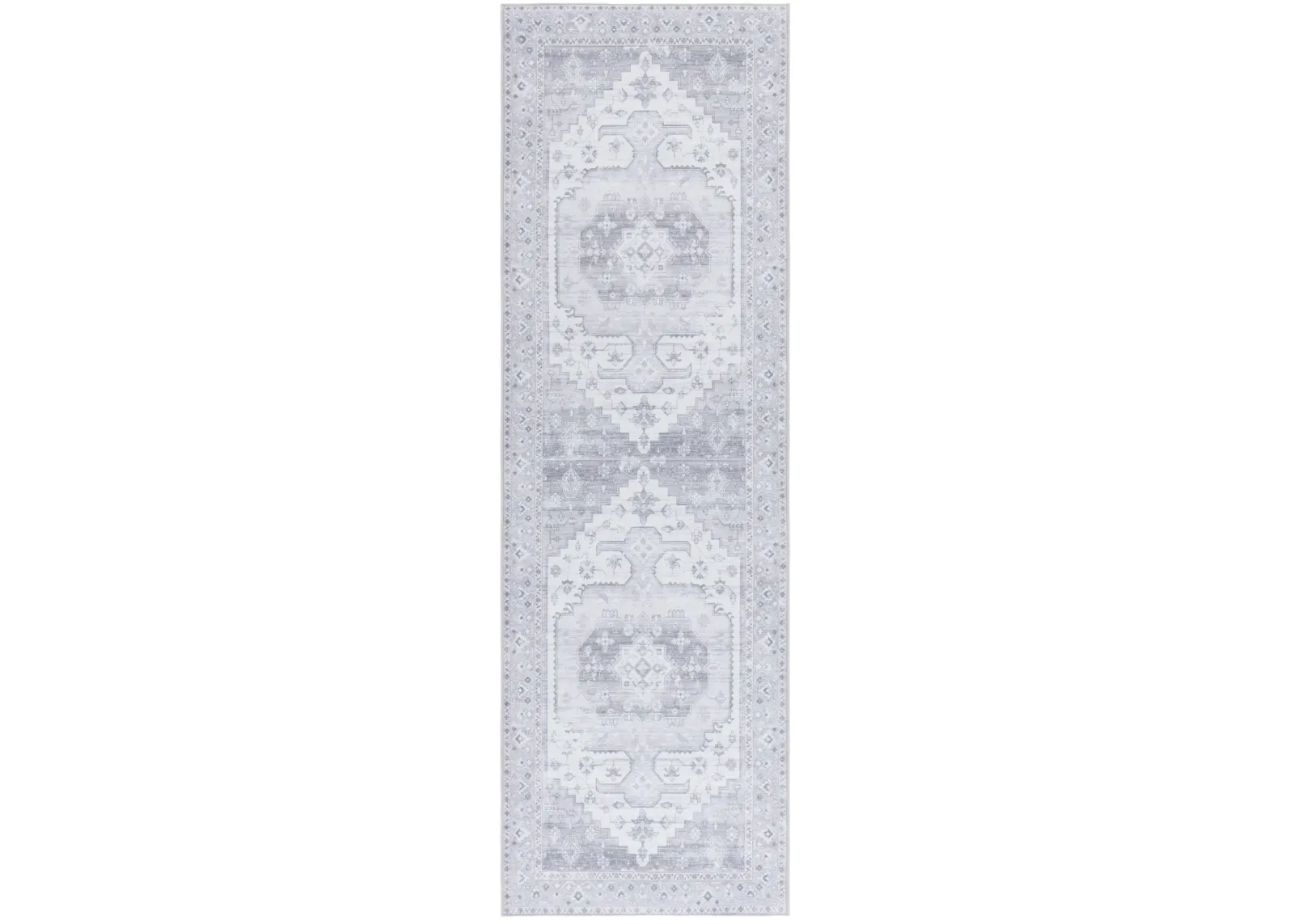 TUCSON 181 M/W S/R LIGHT GREY 2'-6' x 8' Runner Rug