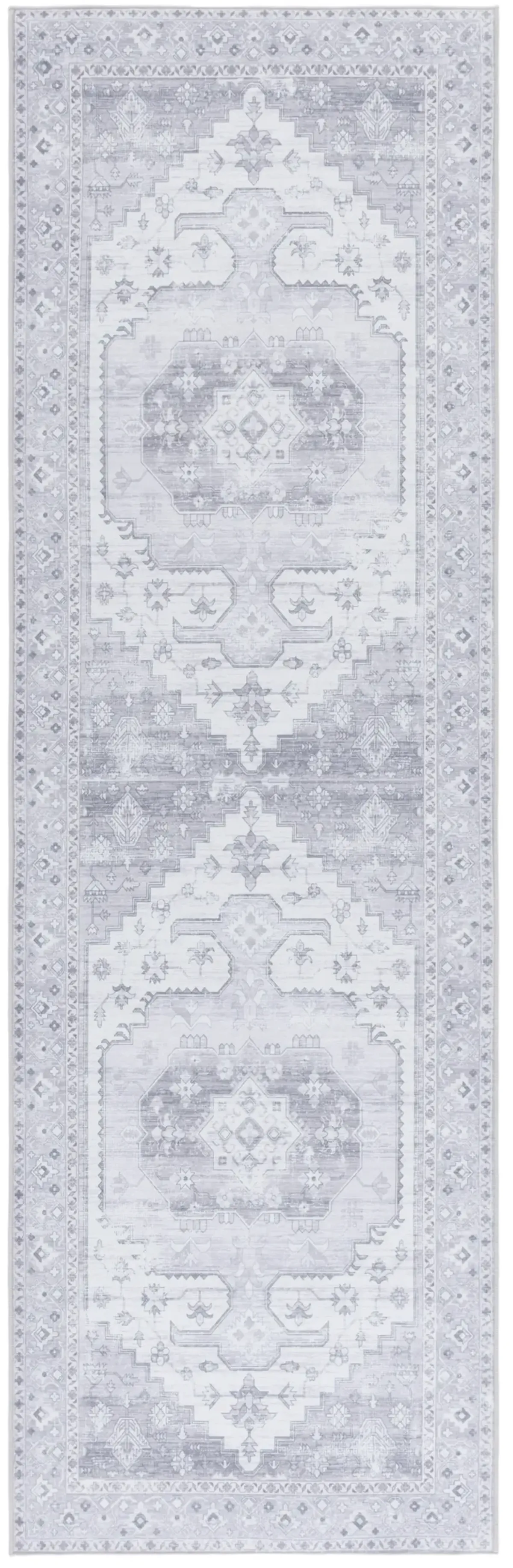 TUCSON 181 M/W S/R LIGHT GREY 2'-6' x 8' Runner Rug