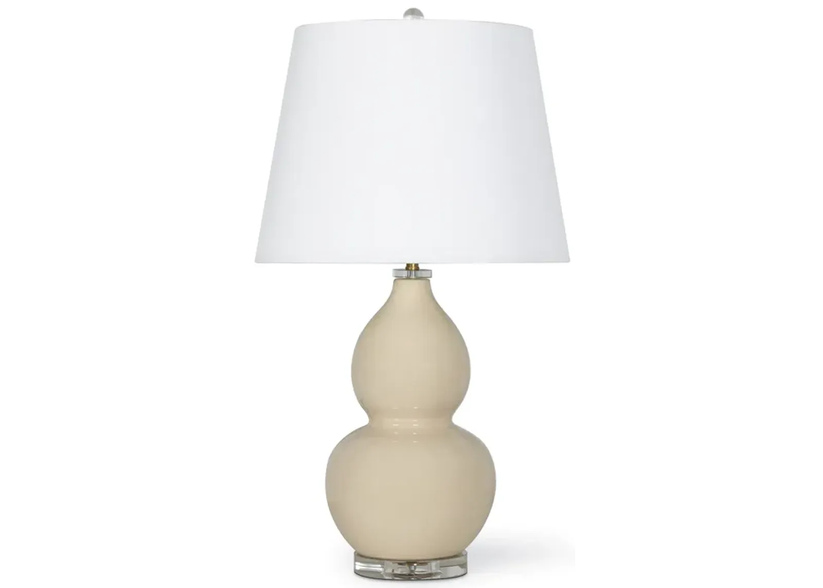 June Ceramic Table Lamp (Ivory)