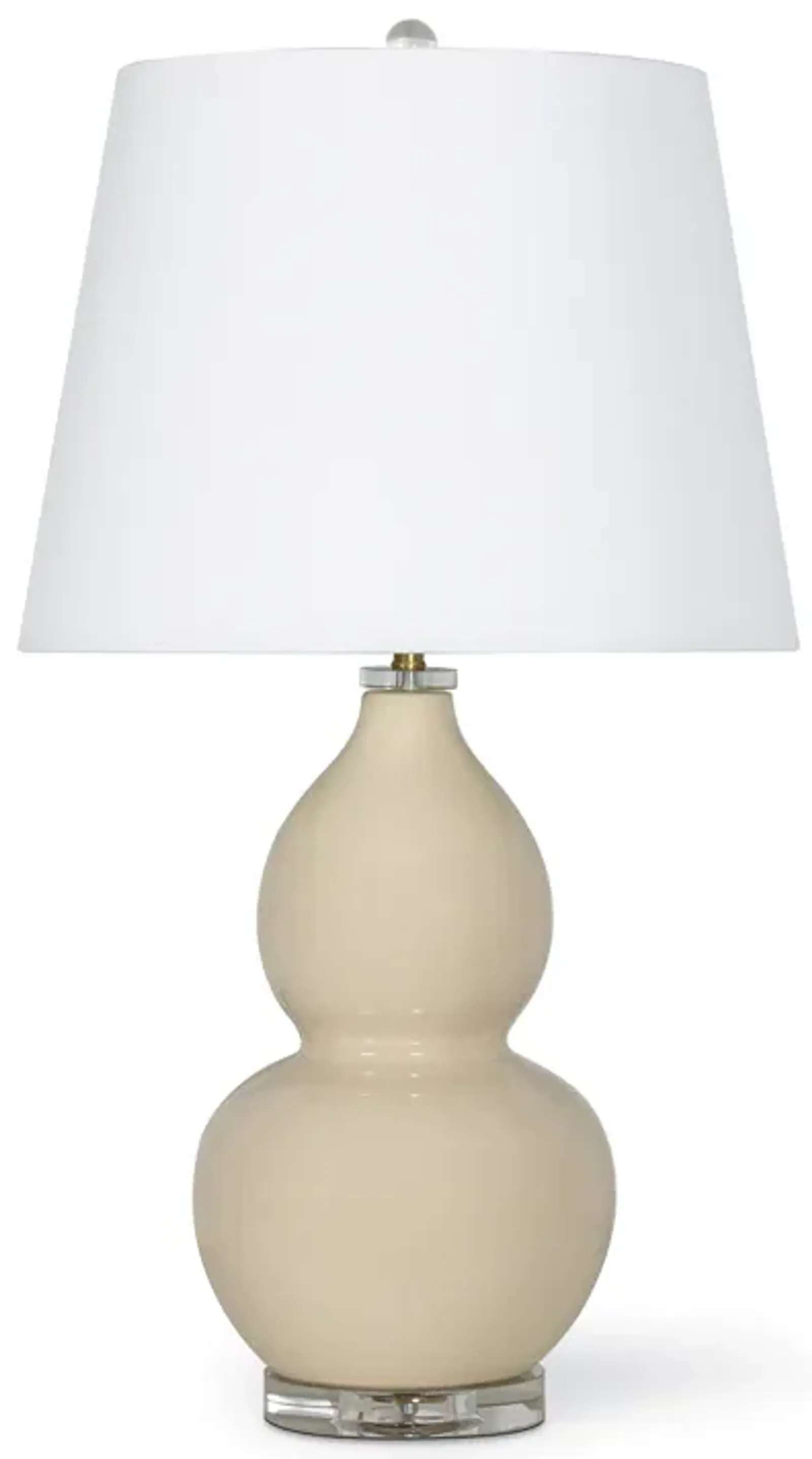 June Ceramic Table Lamp (Ivory)