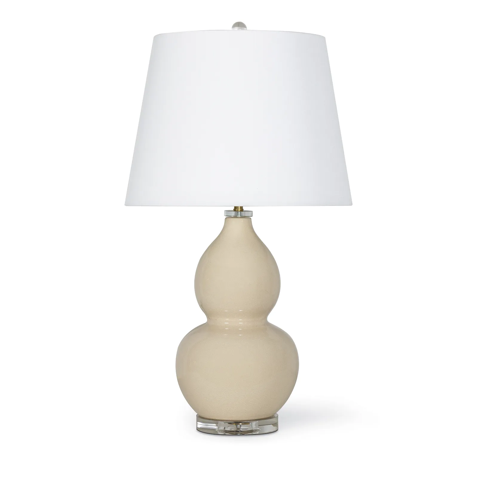 June Ceramic Table Lamp (Ivory)