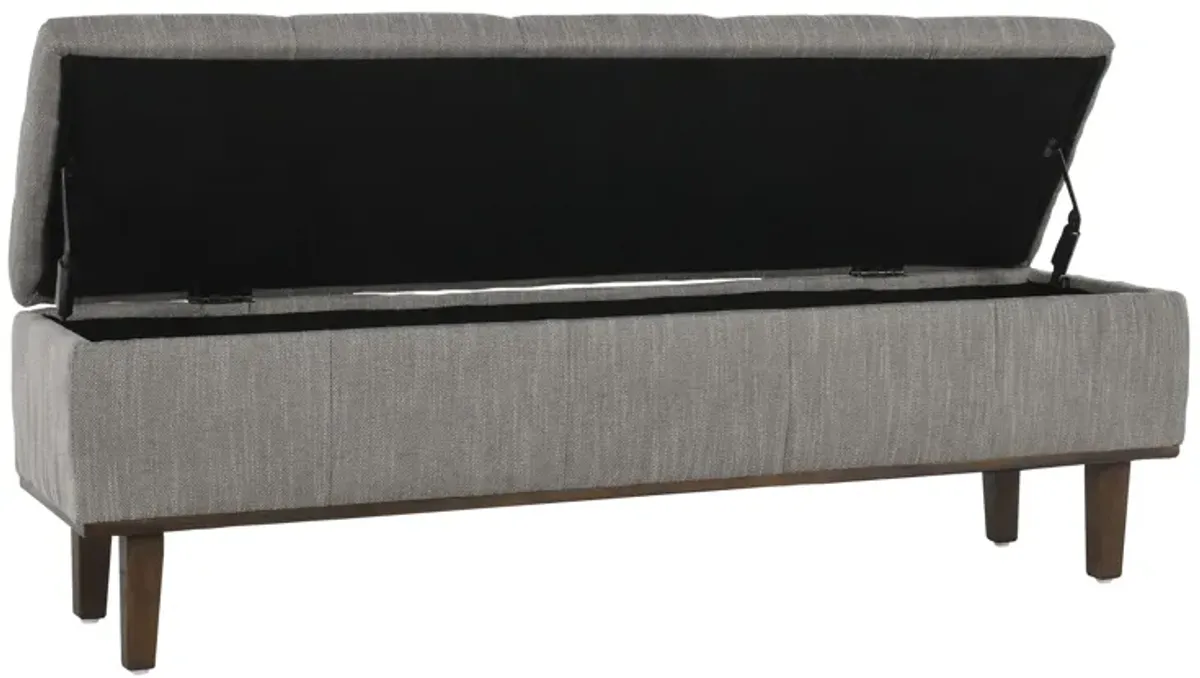 Louise Tufted Storage Bench 54" By Kosas Home