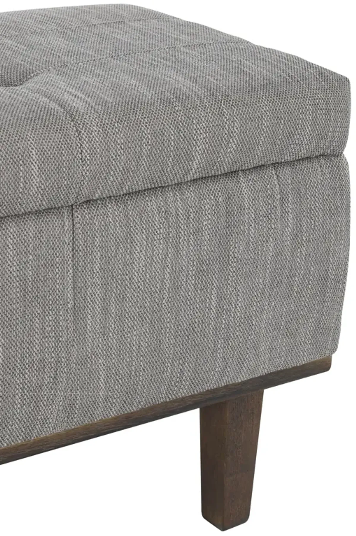 Louise Tufted Storage Bench 54" By Kosas Home