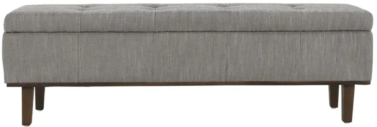 Louise Tufted Storage Bench 54" By Kosas Home