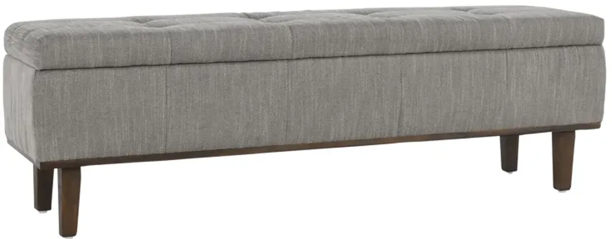 Louise Tufted Storage Bench 54" By Kosas Home