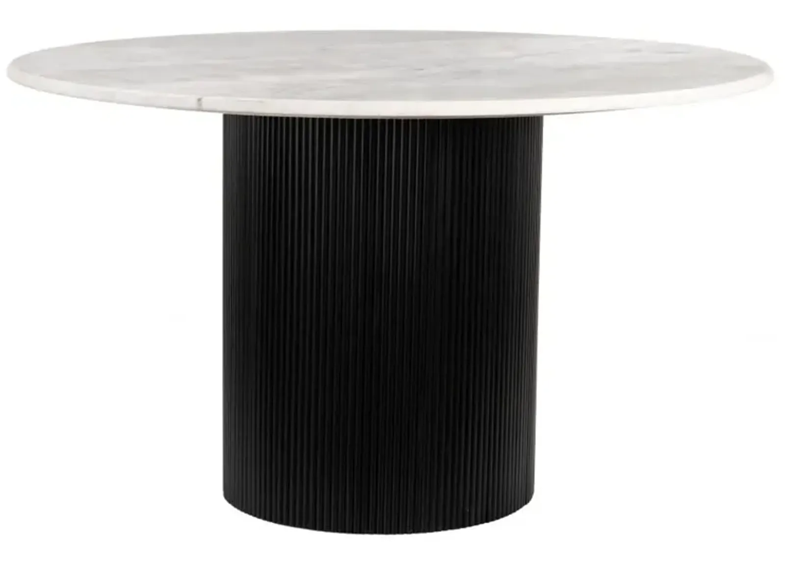 Izola Dining Table White & Black